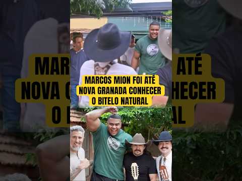 MARCOS MION FOI ATÉ NOVA GRANADA CONHECER O BITELO E APROVEITOU PARA FAZER UMA SURPRESA INESQUECÍVEL