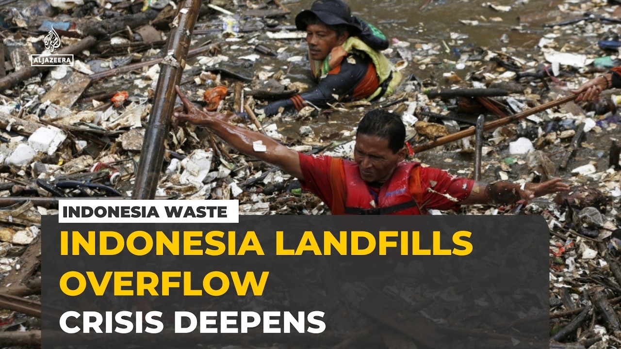 Video: Indonesia's landfills exceed capacity as Bantar Gebang hits 65m height