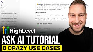 Ask AI GoHighLevel Tutorial for Beginners (8 Useful Use Cases)