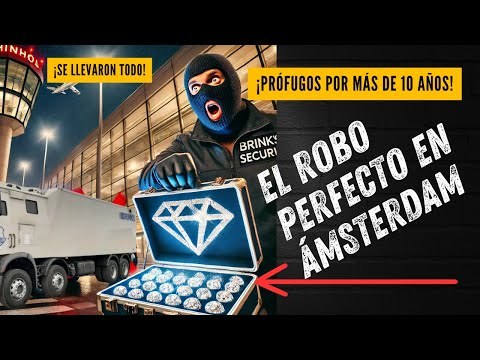 El ROBO PERFECTO en Amsterdam: Se llevaron 72 MILLONES en DIAMANTES sin disparar un tiro
