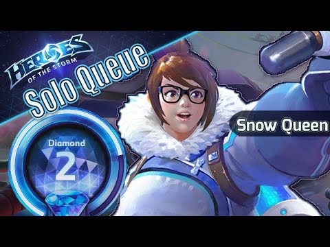 Snow Queen of Hanamura - Mei HotS Solo Queue Diamond Storm League (Livestream)