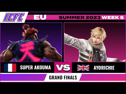 Super Akouma (Akuma) vs AyoRichie (Leo) ICFC Tekken 7 - EU: Summer 2023 - Week 5 Grand Finals