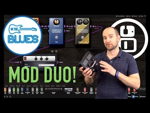 The Mod Duo Pedal from Mod Devices