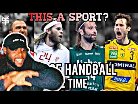 American Football Player React To Best Of Handball ● Legendary Goals & Saves ● All Time