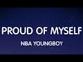 NBA YoungBoy Proud Of Myself Lyrics New Song