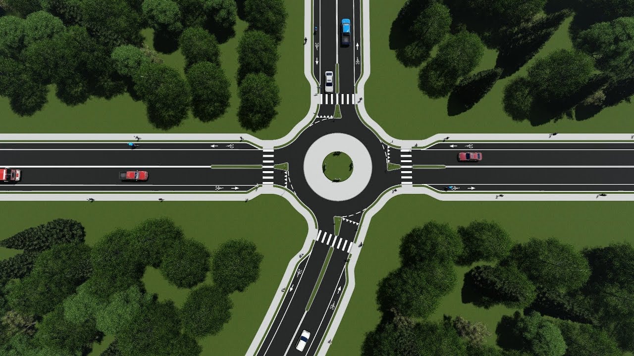 VDOT's Innovative Intersections: Roundabouts