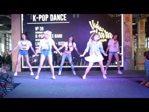 VideoZhara2017. K-pop Girl's Band -  Cover Dance - Ladies' Code - Kiss Kiss