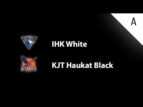 U14 A IHK White - KJT Haukat Black