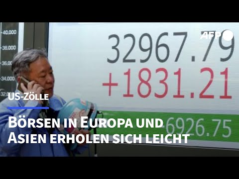 Börsen in Europa und Asien erholen sich leicht | AFP