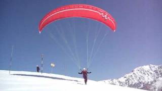 preview picture of video 'Paragliding Start Obertilliach'