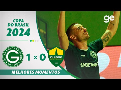 Gols e lances de Goiás x Cuiabá