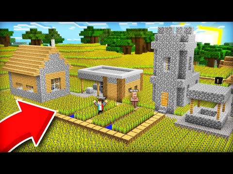 ЭТОТ ЖИТЕЛЬ ФЕРМЕР СОШЁЛ С УМА В МАЙНКРАФТ | Компот Minecraft