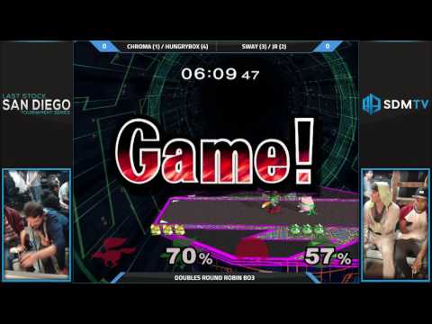 LSSD 79 - Jr. & Sway vs. Chroma & Hungrybox - SSBM RR - Smash Melee