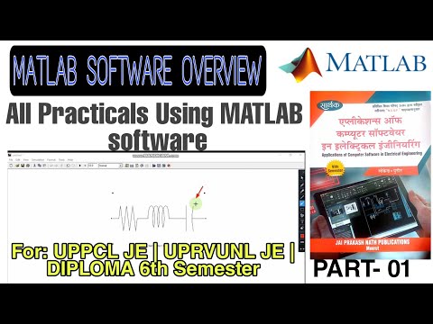 MATLAB Basic Video-01 | UPPCL JE | UPRVUNL JE | Diploma 6th Sem | By MANJEET SINGH| MATLAB PRACTICAL