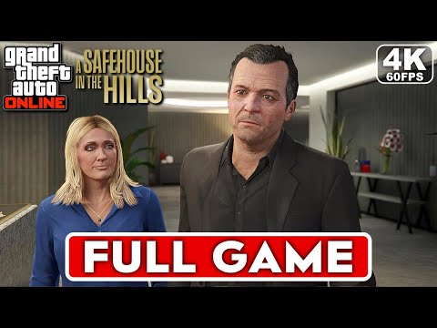 GTA 5 ONLINE Michael Mansion DLC Gameplay Walkthrough FULL GAME [4K 60FPS PC]