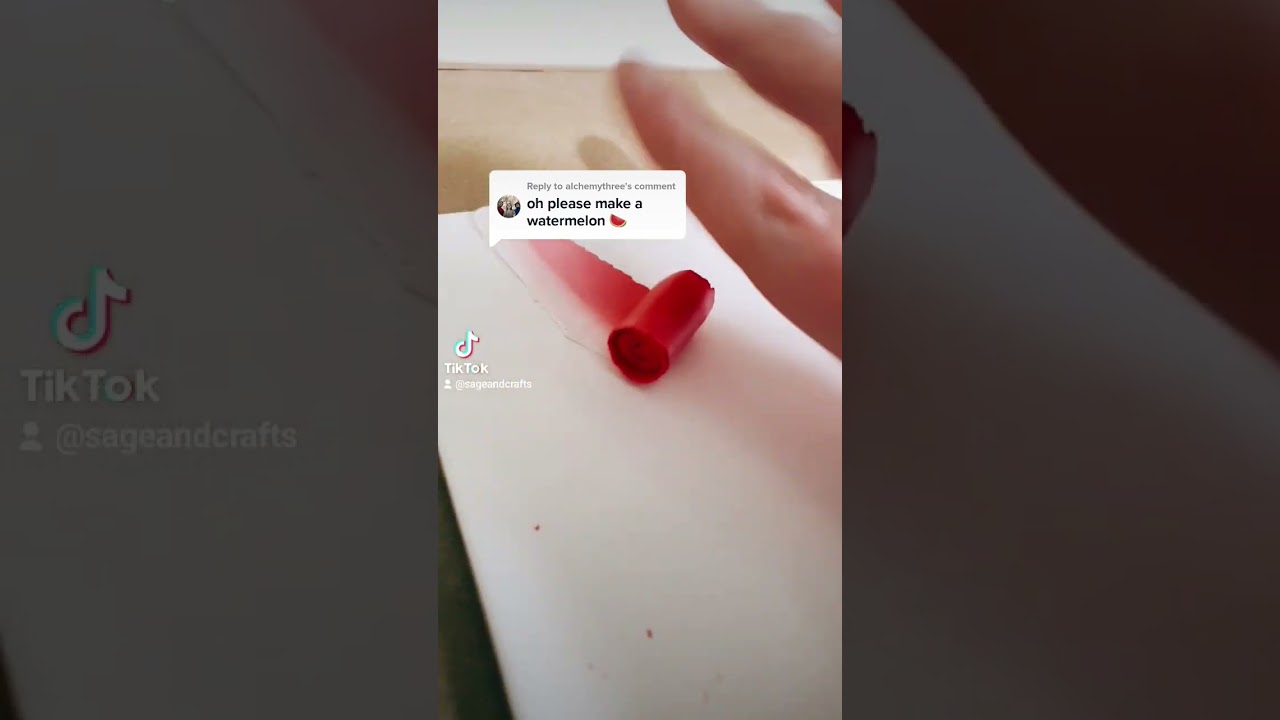 Polymerclay Cane Watermelon. tutorial #howtomake #tutorial #polymerclay #art