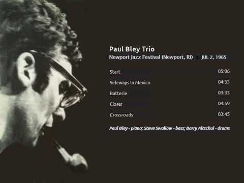 Paul Bley Trio at Newport 1965