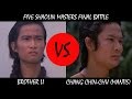 Brother Li Vs Chang Chin Chu Five Shaolin Masters 1974