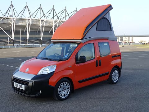 2011 FIAT FIORINO VIKENZE 1.3 MULTIJET DIESEL CAMPER VAN 2 BERTH POP TOP ROOF