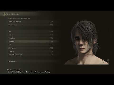 Elden Ring - Human Female Character Creation