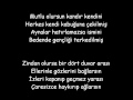 Norm Ender - Sadece Dinle ( Lyrics ) 