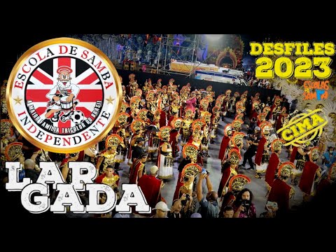 DESFILE Independente 2023 - LARGADA BATERIA RITMO FORTE #BotaOFone #PioneiroNoVídeoDosBreques