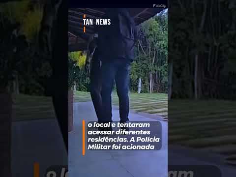 Criminosos fortemente armado invadem um condomínio de casas localizado em Guararema