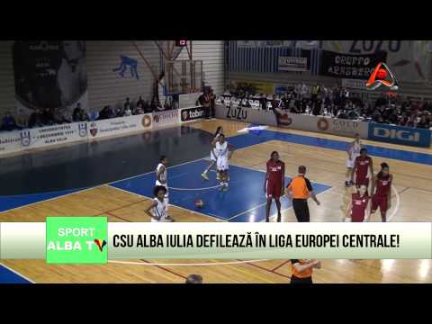 CSU ALBA IULIA DEFILEAZA IN LIGA EUROPEI CENTRALE!