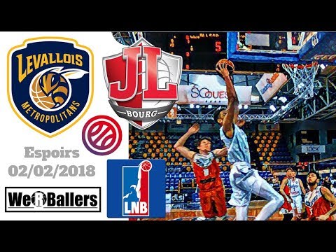 Levallois vs JL Bourg Espoirs Pro A 02/02/2018 We R Ballers Highlights