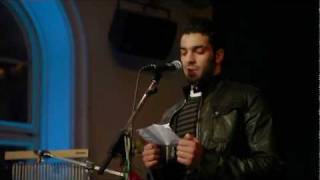 Ramy Essam talking about Egyptian Revolution - Freemuse Award 2011 in Sweden
