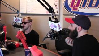 X Ambassadors on the Adam Bomb Show