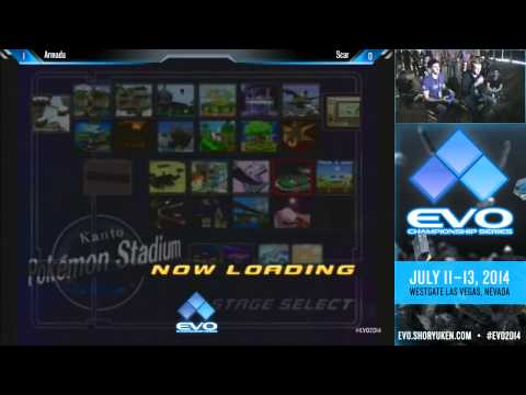 EVO 2014 SSBM QF Pools - Armada vs Scar