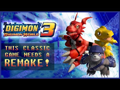 Digimon World 3 - A Classic Game that needs a remake!
