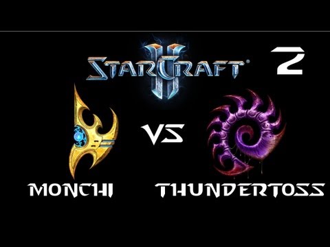 StarCraft 2 - monchi [P] vs thundertoss [Z] G2 (Commentary)