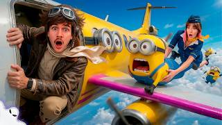 ENCONTREI O AVIÃO DOS MINIONS INDO PARA A COPA DO MUNDO DE 2026