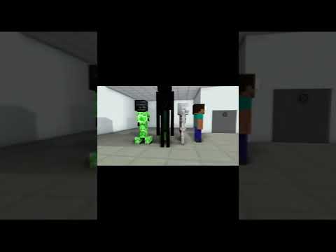 SCP 173 IS ATTACKING MONSTER SCHOOL HORROR RIP ZOMBIE   Minecraft Animation   18of23