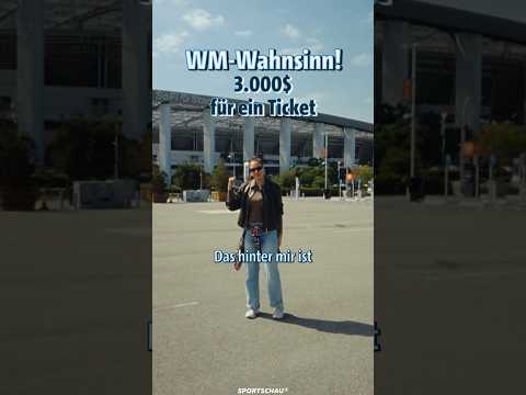 WM-Tickets für 3.000 $ im teuersten Stadion der Welt | Sportschau #shorts