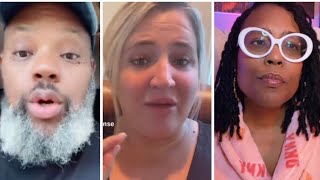 W🤍 KAREN은 아시아계 미국인에 대해 ICE에 신고한 것을 전혀 후회하지 않으며 생방송에서 이를 인정했습니다. 👉🏾