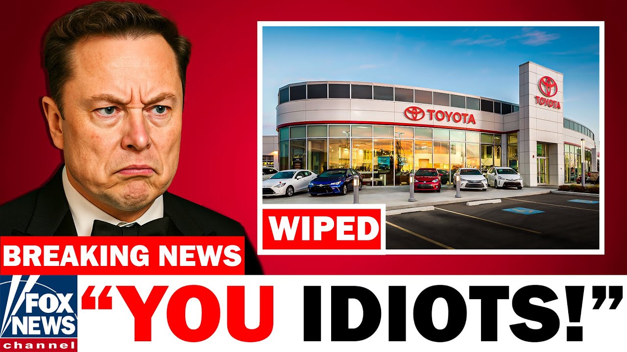 Elon Musk ERUPTS And RESIGNS On LIVE TV After Toyota Revealed It's New Engine, Tesla In PANIC!