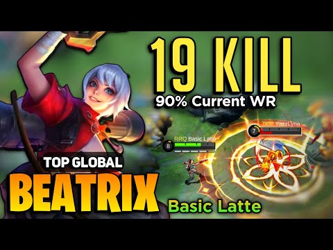 90% Current WR! Beatrix Combo Johnson [ Top Global Beatrix Best Build ] By Basic Latte - MLBB