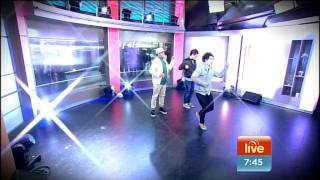 Justice Crew on Sunrise 19 May 2011. Dance With Me.