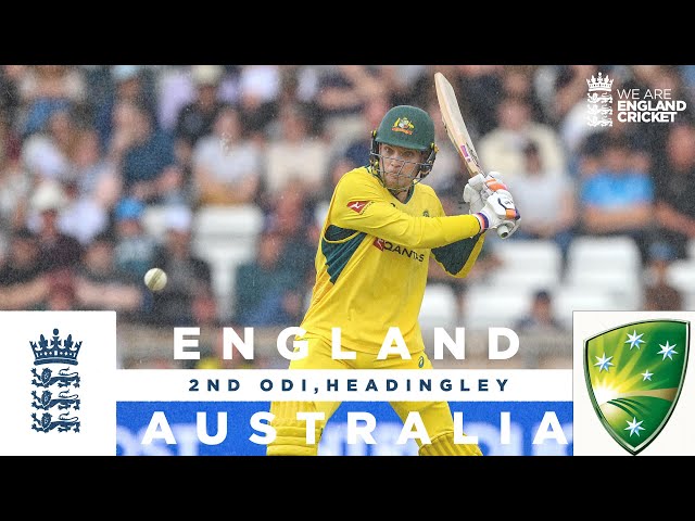 Carey Impresses With Vital 74 | Highlights – England v Australia | 2nd Men’s Metro Bank ODI 2024