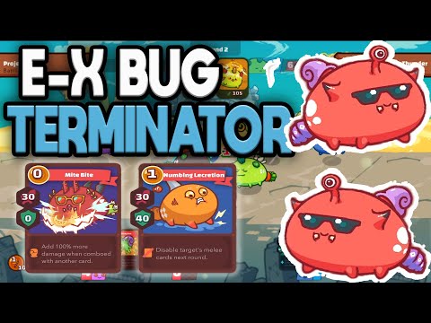 Top rank Gravel ant + Square teeth Bug build - Axie infinity
