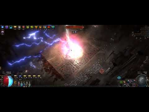 POE 3.20 Elementalist HoT - 80% Deli T16 Crimson Temple Conqueror Map Showcase