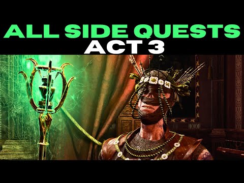 Baldur's Gate 3: All Act 3 Side Quests Guide | Full Dialogue Walkthrough