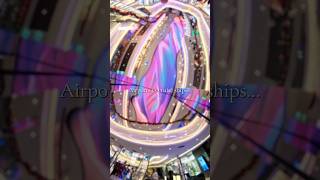 This is not an airport.Not a mall.Not a futuristic museum it’s a cruise Ship