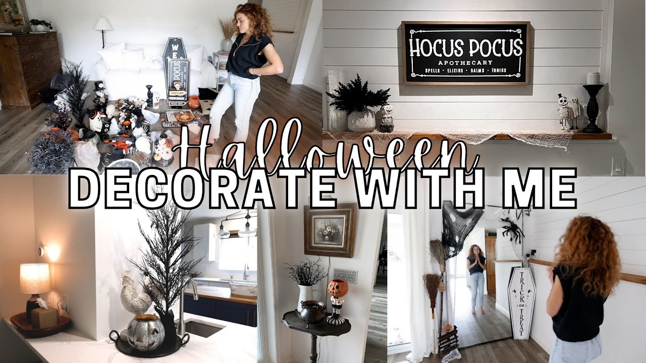 HALLOWEEN DECORATE WITH ME