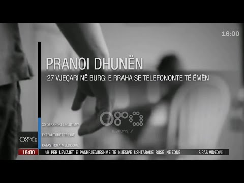 Edicioni informativ - 2 Nëntor 2021 - Ora 16:00 - RTV Ora