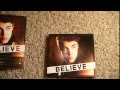 Justin Bieber - Believe Album Deluxe editions "unboxing"