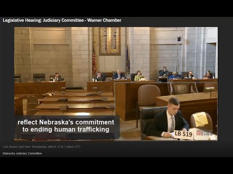 LB 519 Trafficking, Child Pornography, & Wire Taps - Nate Grasz Testimony